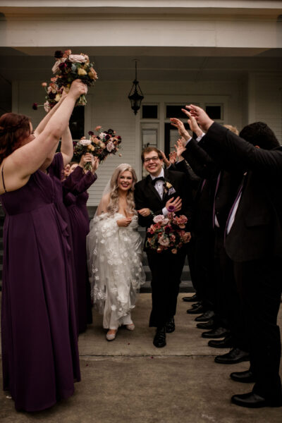 Bridal Party at the Vale Conroe Houston Wedding